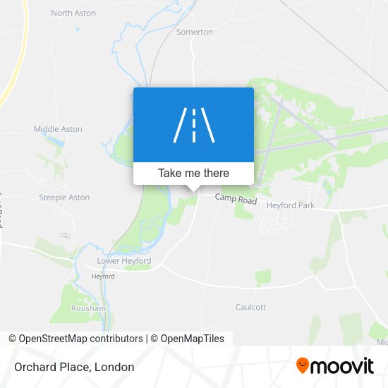 Orchard Place map