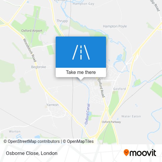 Osborne Close map