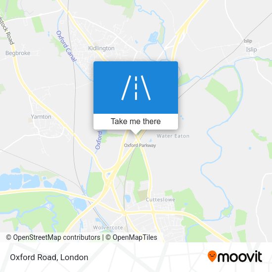 Oxford Road map