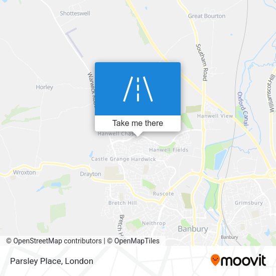 Parsley Place map