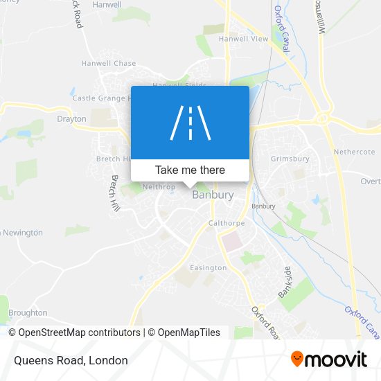Queens Road map