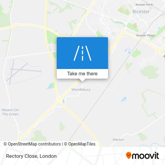 Rectory Close map
