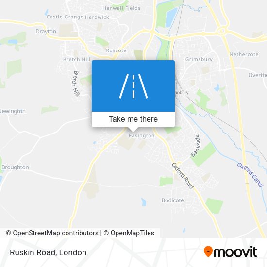 Ruskin Road map