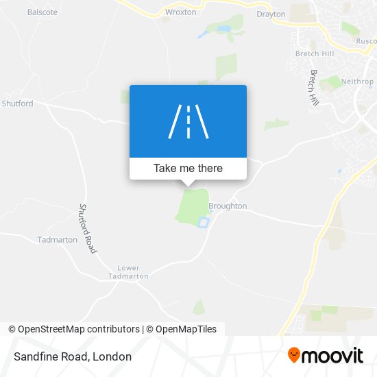 Sandfine Road map