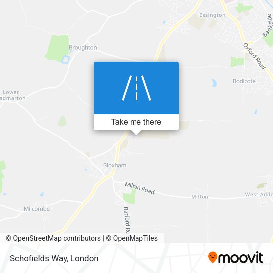 Schofields Way map
