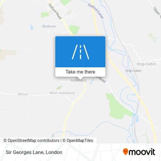 Sir Georges Lane map