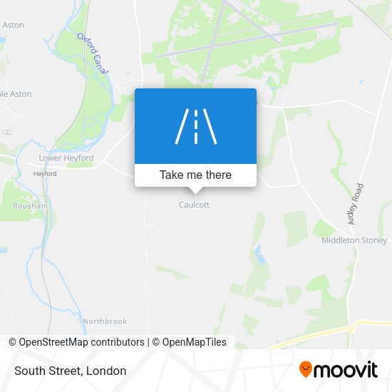South Street map