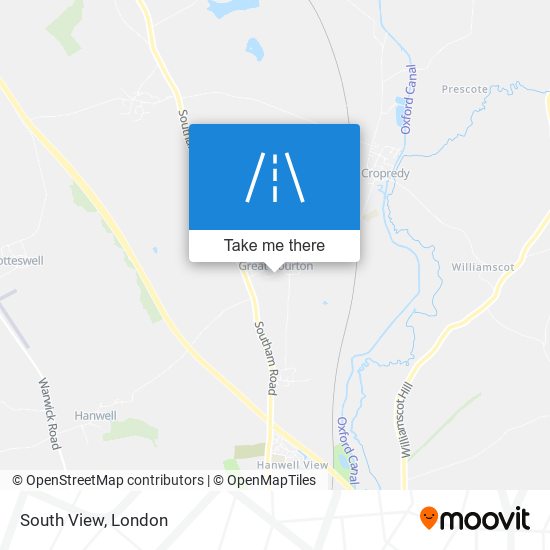South View map