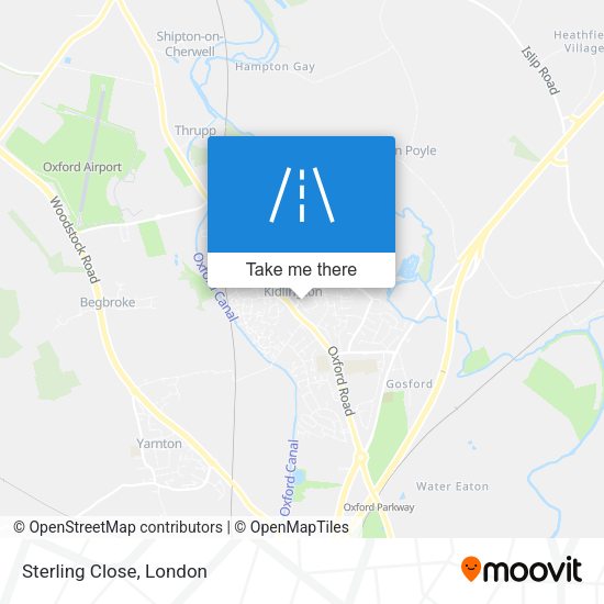 Sterling Close map