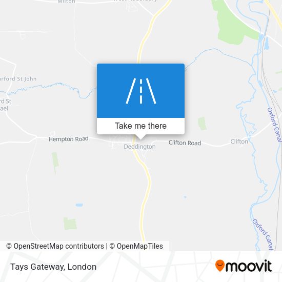 Tays Gateway map