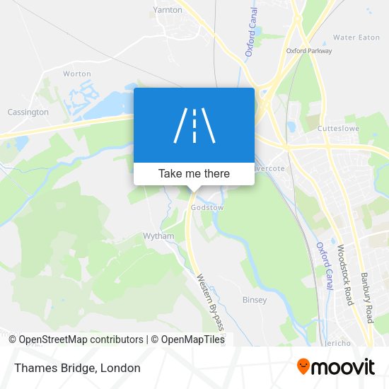 Thames Bridge map