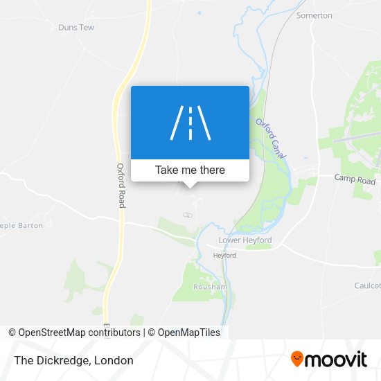 The Dickredge map