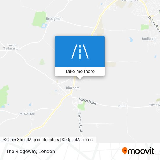 The Ridgeway map