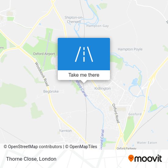 Thorne Close map