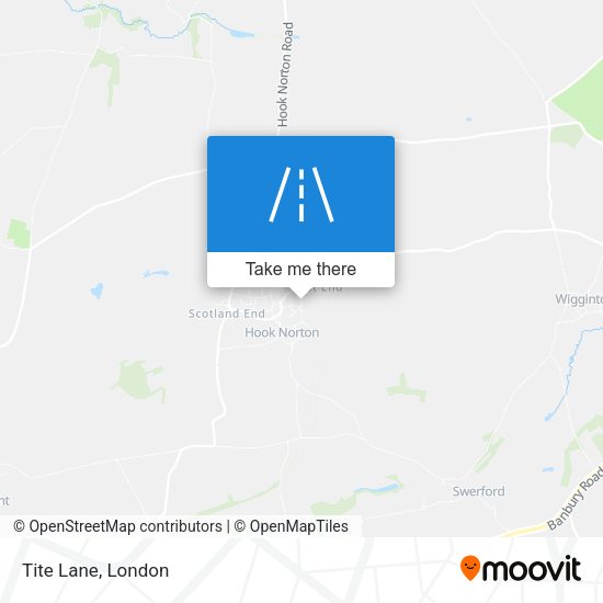 Tite Lane map