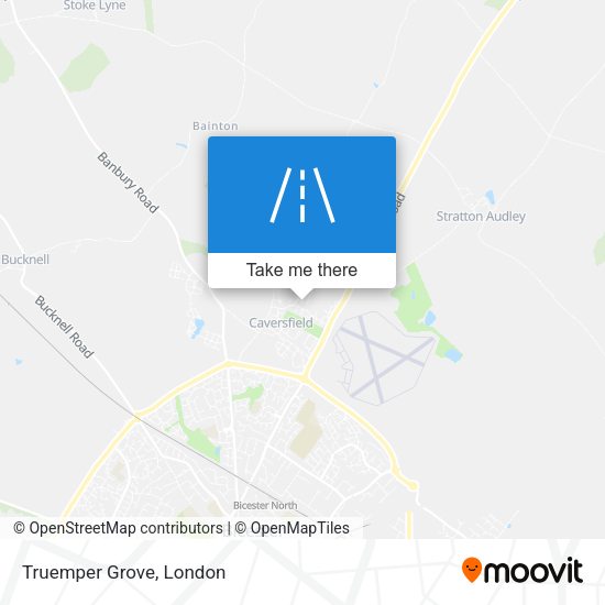 Truemper Grove map