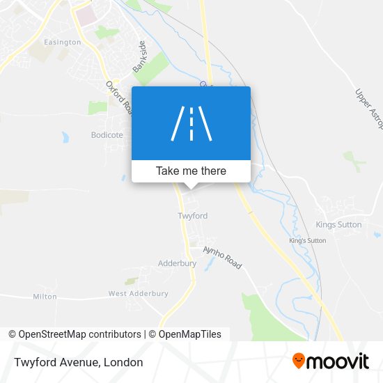 Twyford Avenue map