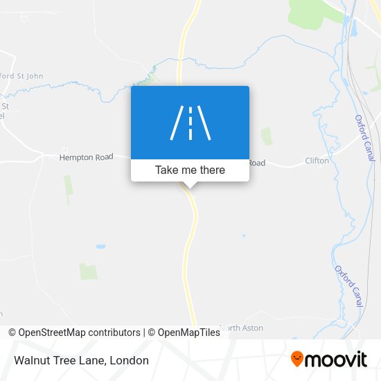 Walnut Tree Lane map
