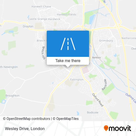 Wesley Drive map