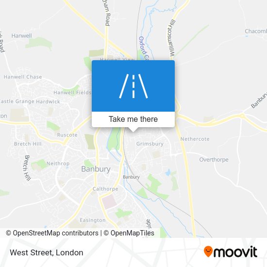 West Street map