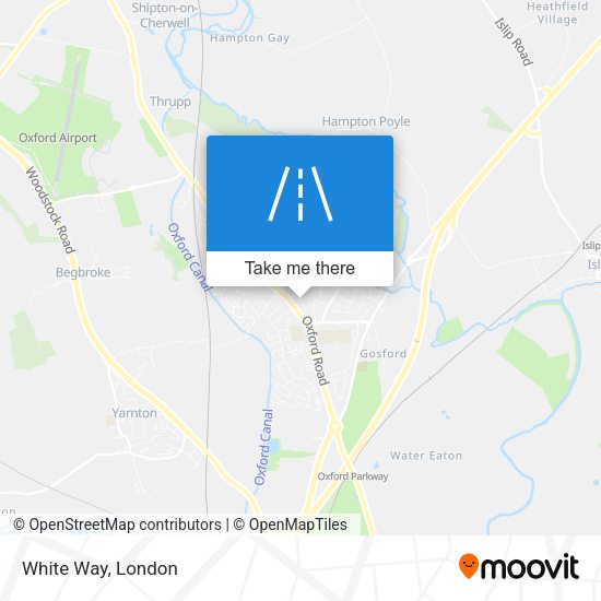 White Way map