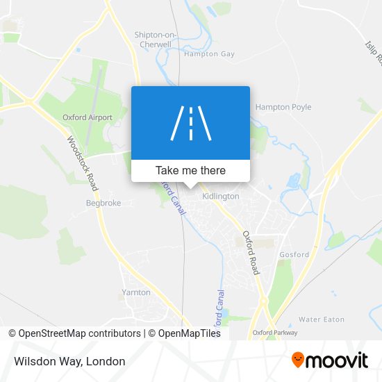 Wilsdon Way map