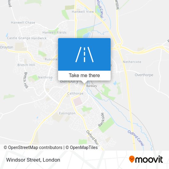 Windsor Street map