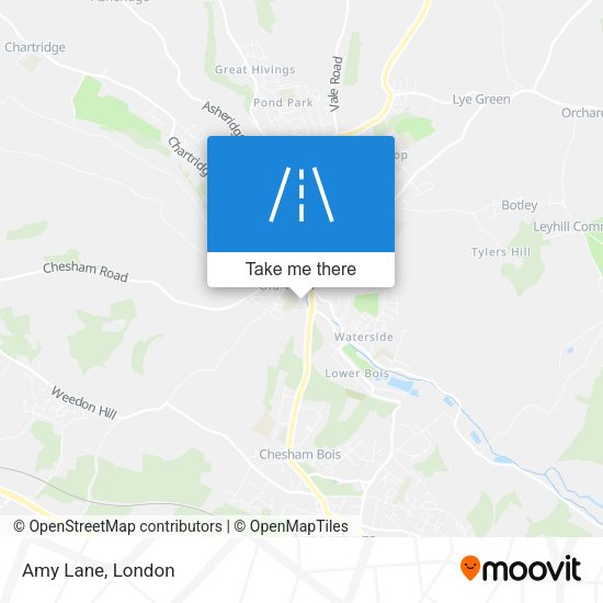 Amy Lane map