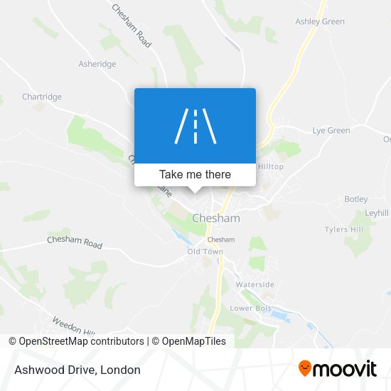 Ashwood Drive map