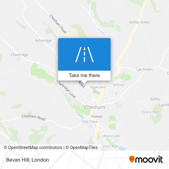 Bevan Hill map