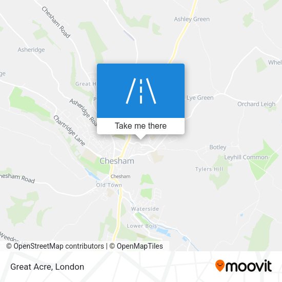Great Acre map