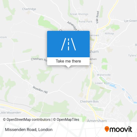 Missenden Road map