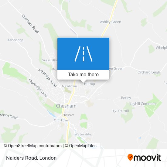Nalders Road map