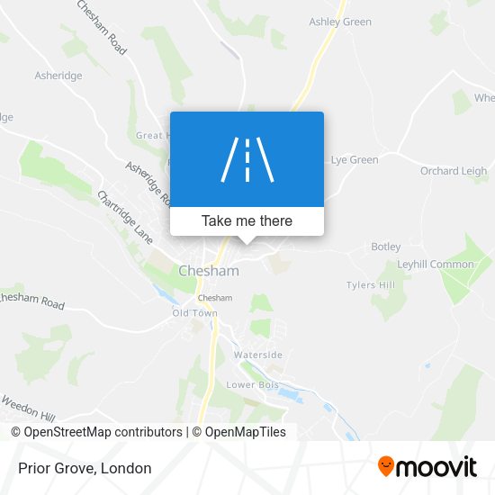 Prior Grove map