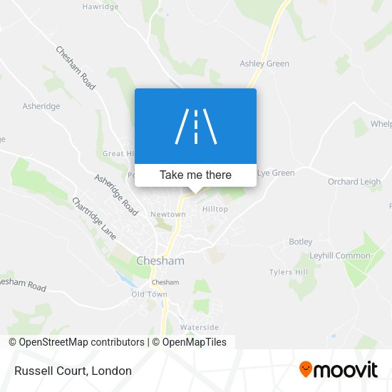 Russell Court map
