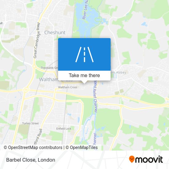Barbel Close map