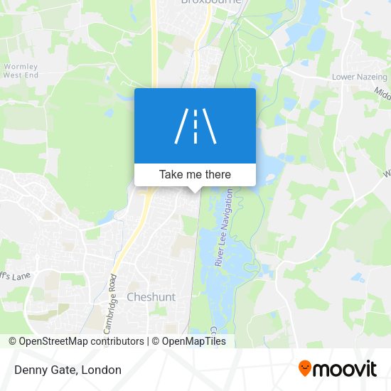 Denny Gate map