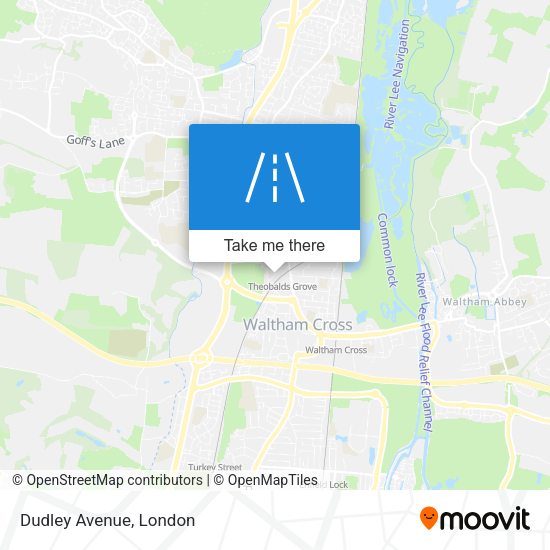 Dudley Avenue map