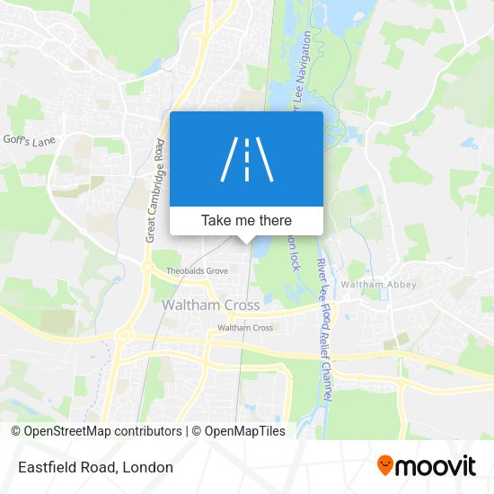 Eastfield Road map
