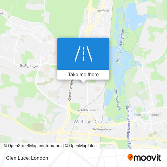 Glen Luce map
