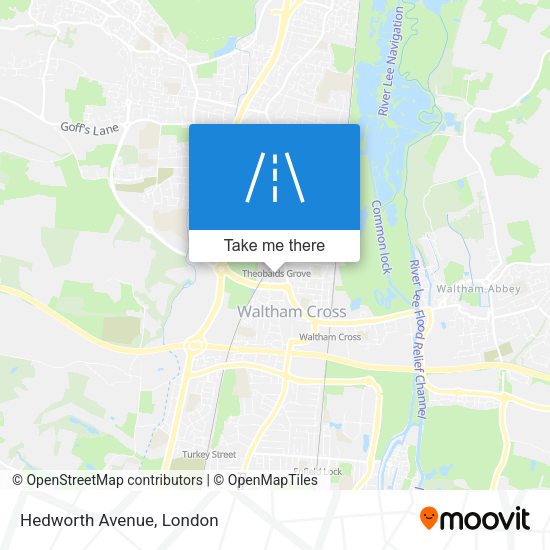 Hedworth Avenue map