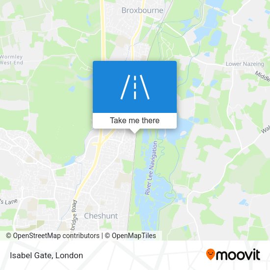 Isabel Gate map