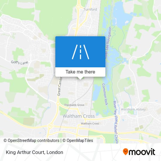 King Arthur Court map