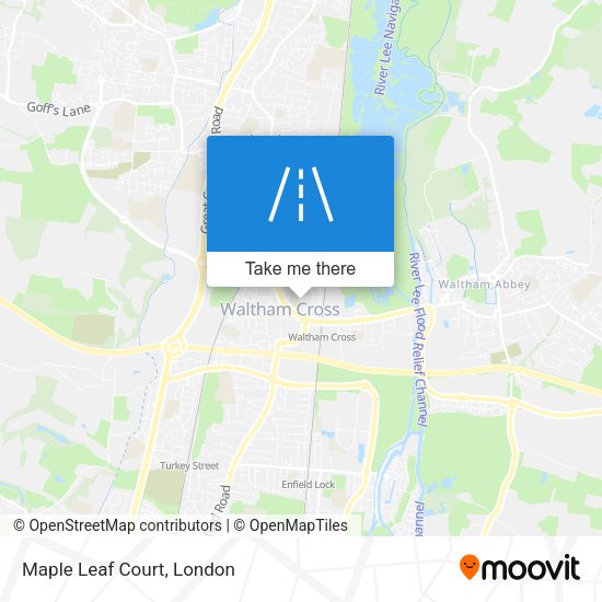 Maple Leaf Court map