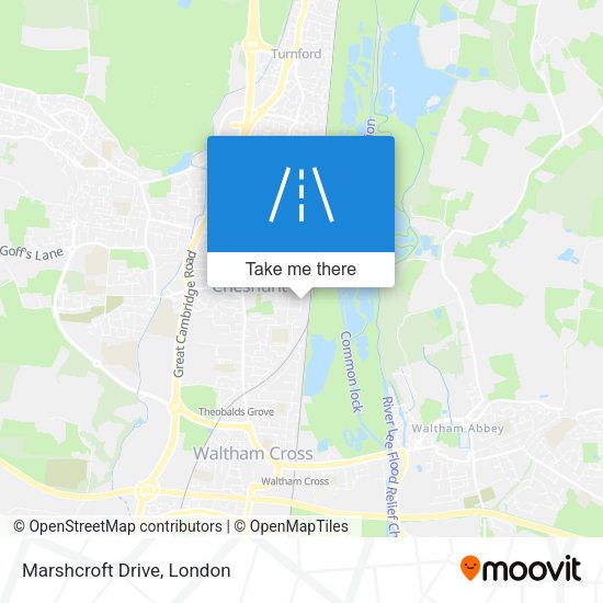 Marshcroft Drive map