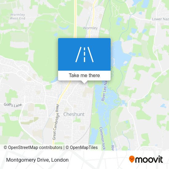 Montgomery Drive map