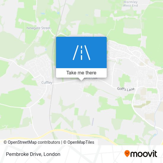 Pembroke Drive map