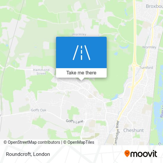 Roundcroft map