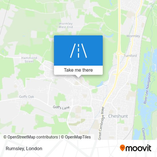 Rumsley map
