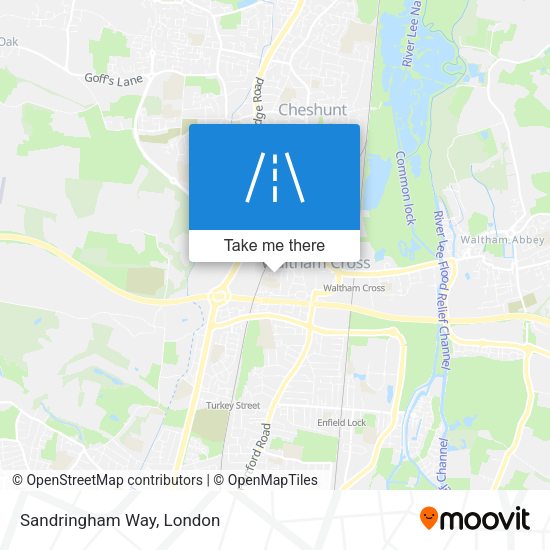 Sandringham Way map